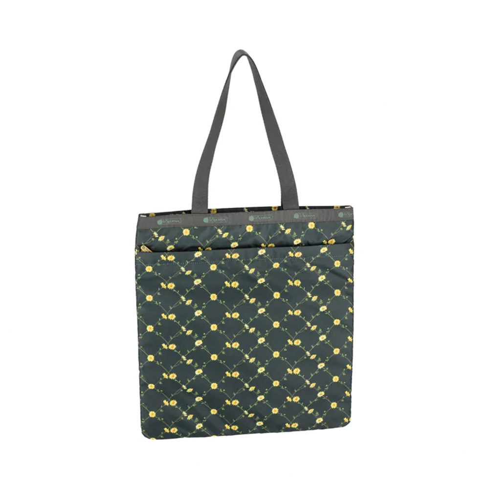 |快速出貨|Lesportsac Large Emerald Tote 大型肩背托特包 送禮-綠野雛菊, , large