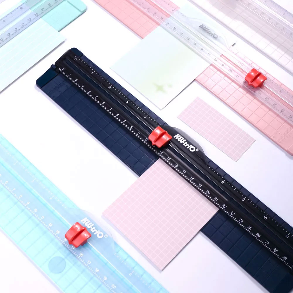 KW-trio A4 迷你 輕型 雙向切紙 裁紙刀 顏色隨機 /台13831