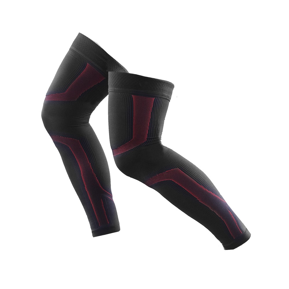 【AREXSPORT台灣製】AS-3420 壓力腿套 壓縮全腿套 壓縮套 護膝腿套 運動腿套 低敏止滑矽膠 登山腿套, , large