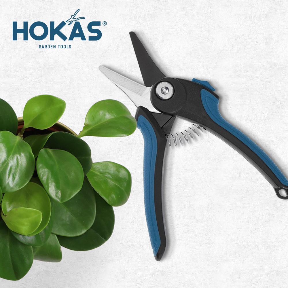 【HOKAS】S985輕巧細枝剪 (園藝剪刀 花剪  修枝剪 剪定鋏 修枝剪 採果剪), , large