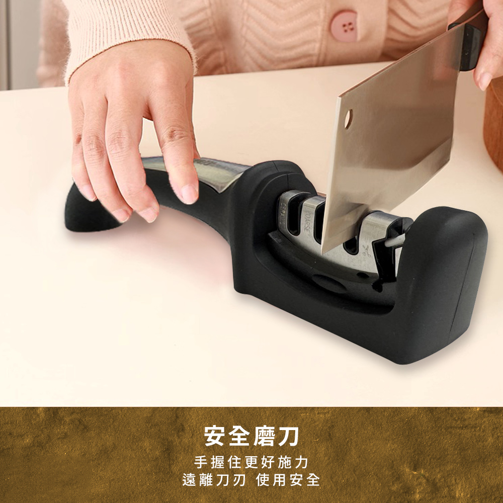 【金永利鋼刀】不銹鋼四合一專業磨刀器 刀具/剪刀/磨刀石, , large