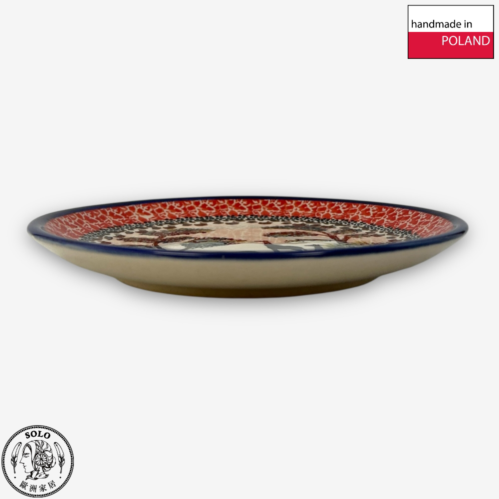 【SOLO歐洲家居】波蘭製 Cerraf 波蘭陶 17cm 甜點盤 圓盤 曠野長歌系列, , large