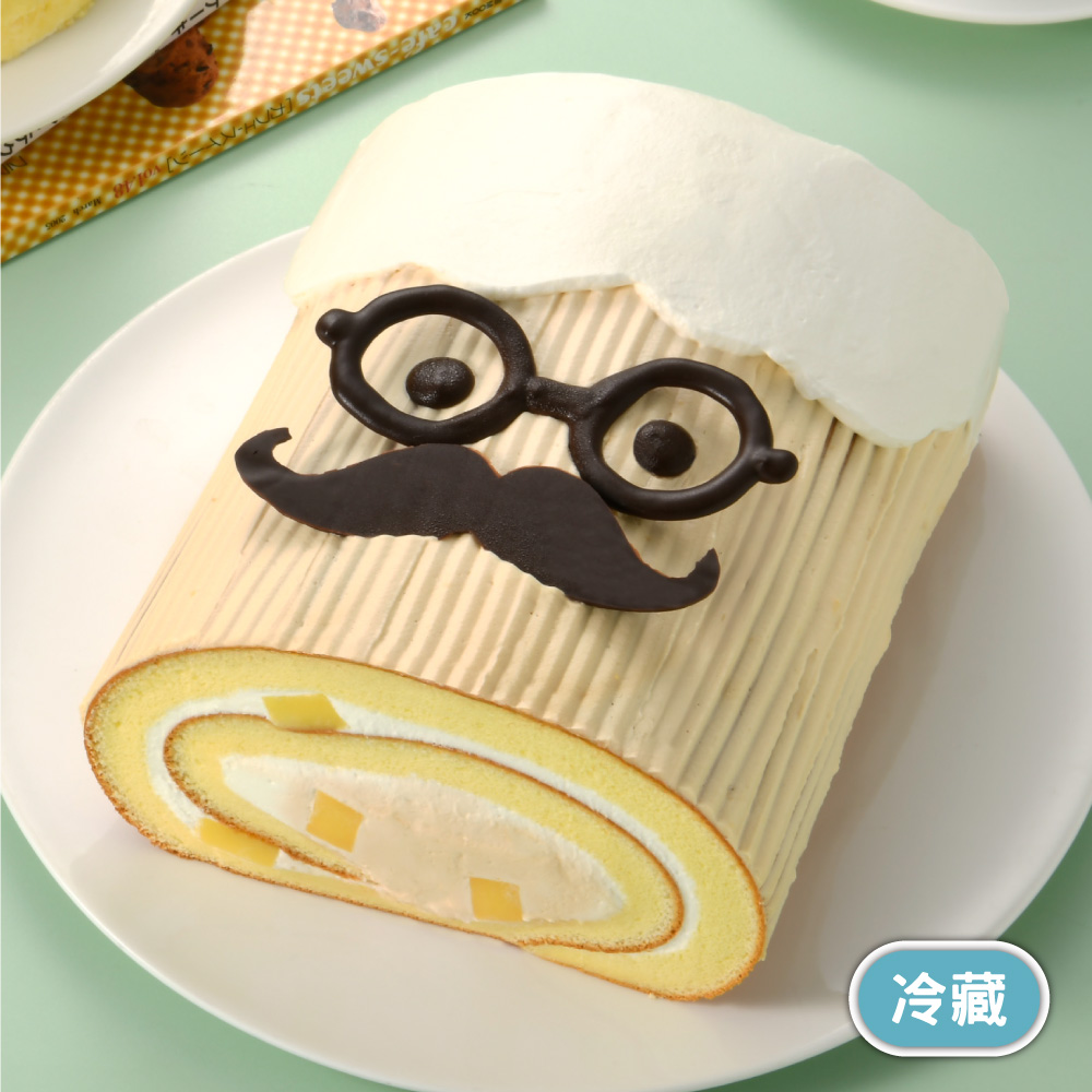 【Yannick 】Caramel Pudding Cream Roll Cake, , large