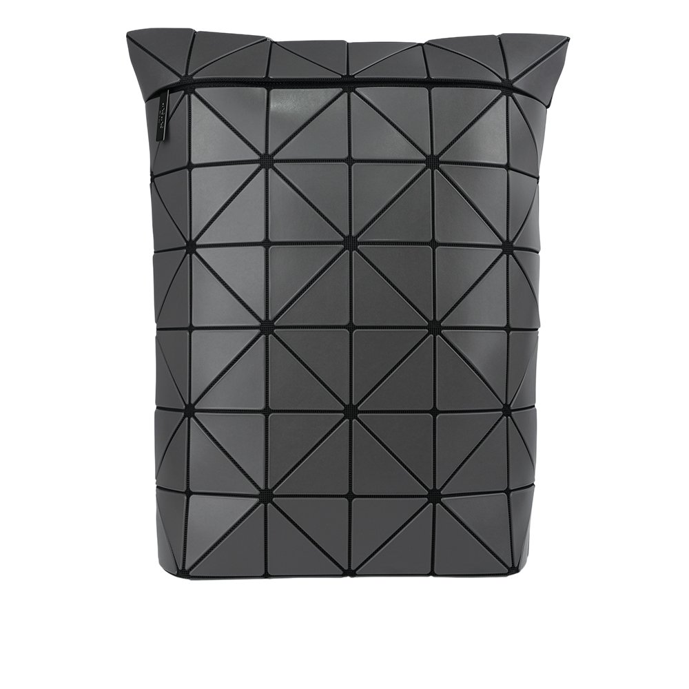 ISSEY MIYAKE BAO BAO BLOCKY 啞光霧面拉鍊後背包/炭灰色