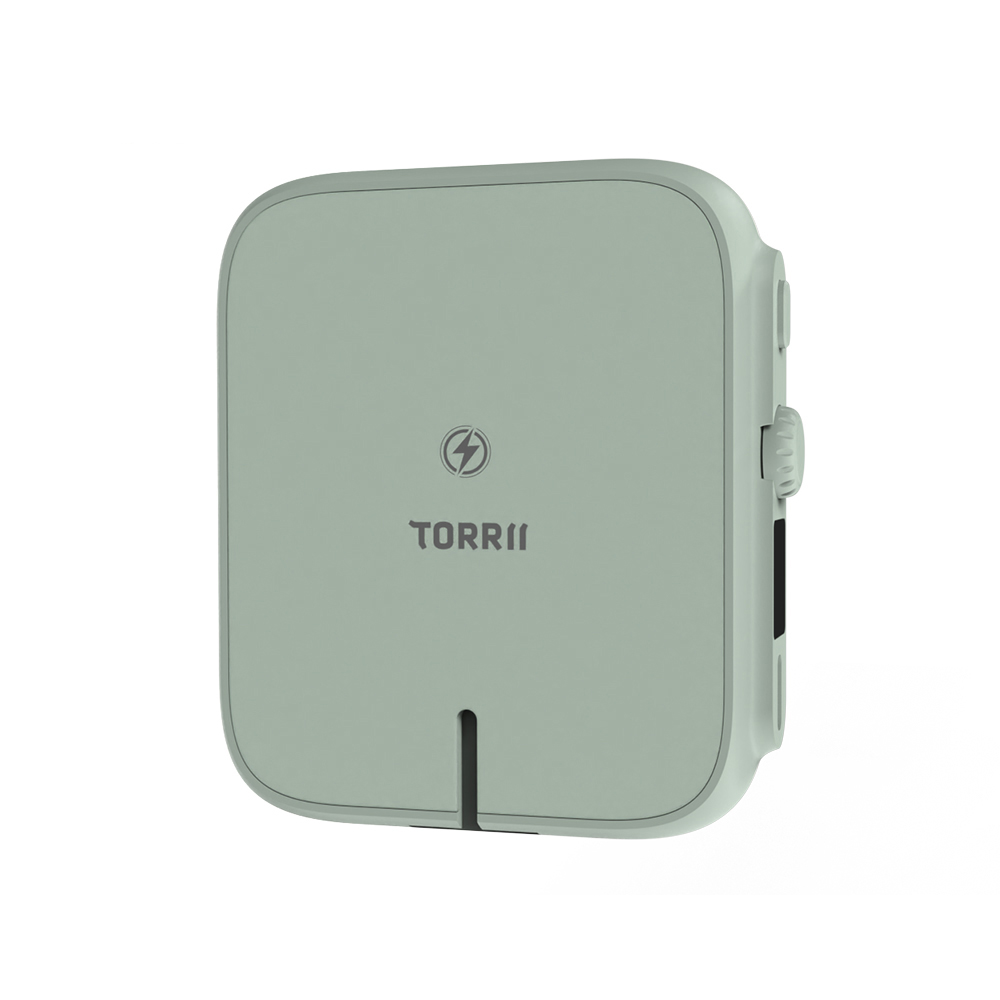 【TORRII】LUNA LED Magnetic Portable Wireless Power Bank Green, , large