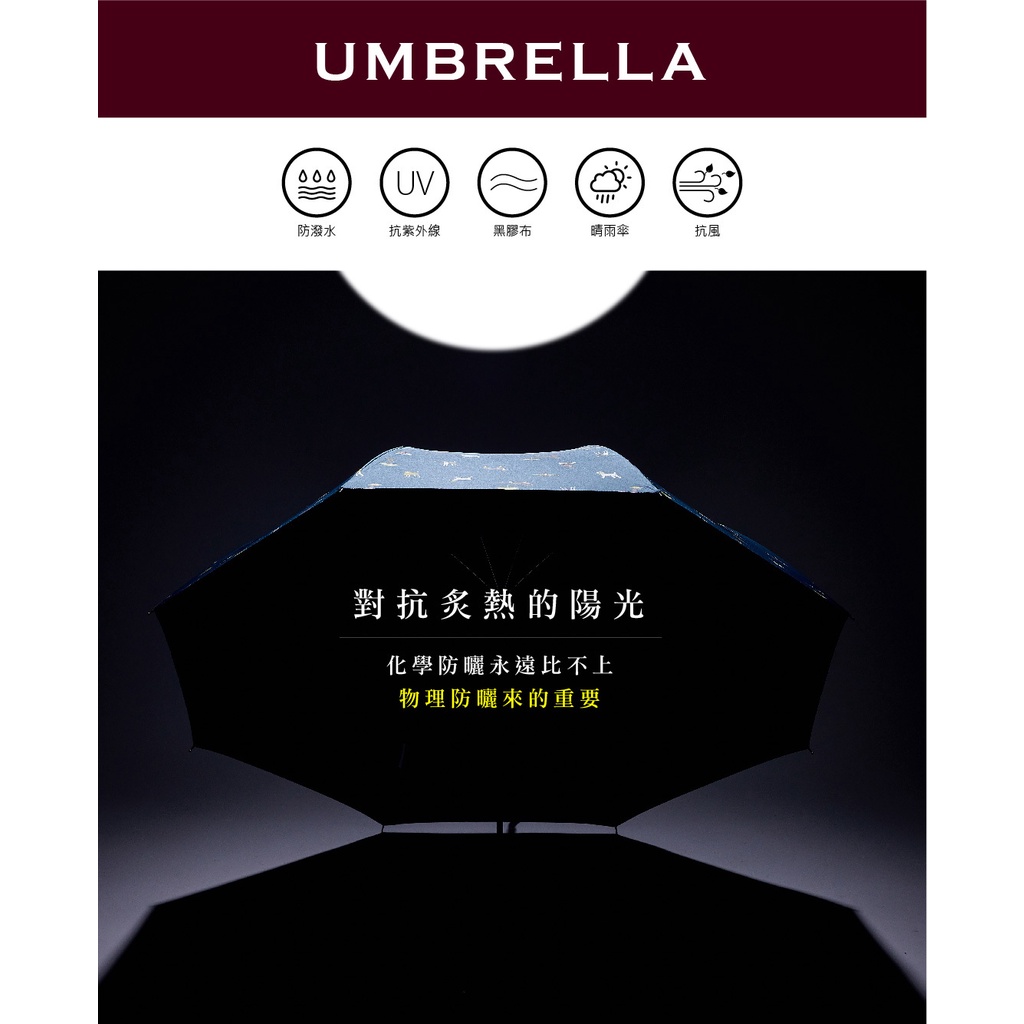 【周周生活】雨傘 現貨 自動傘 傘 遮陽傘 陽傘 狗狗 小狗 直傘 晴雨傘 防潑水 抗UV 傘 輕量雨傘 快速出貨, , large