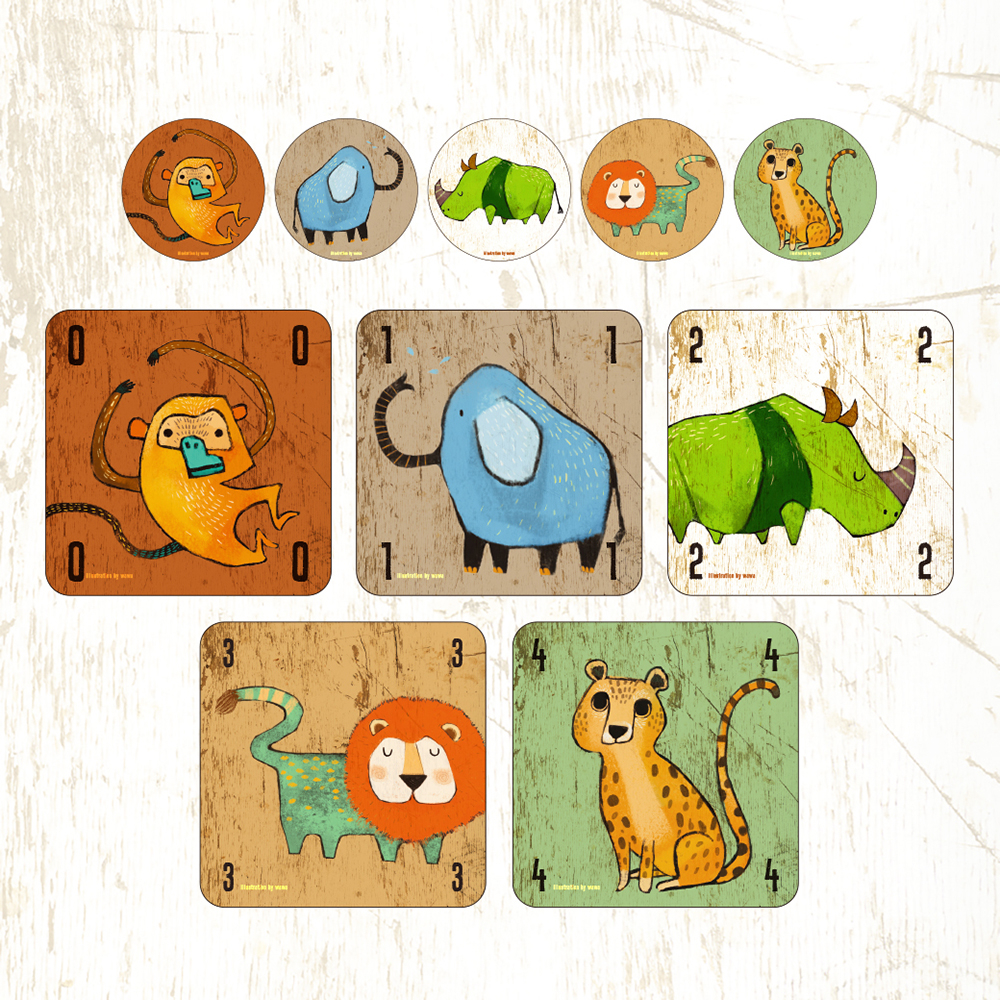 Wildlife Safari Card Game, , large