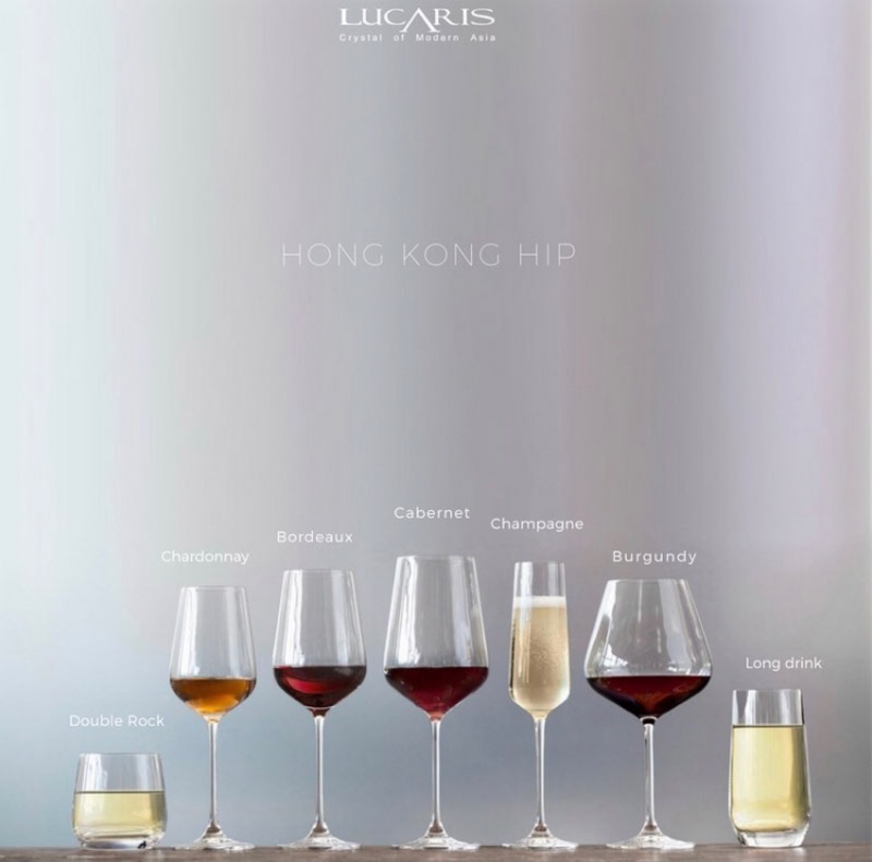 LUCARIS 無鉛水晶紅酒杯 白酒杯 香檳杯 香港系列 五款 Drink eat金益合, , large