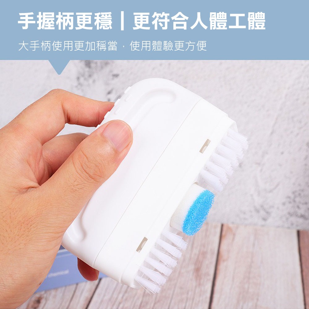 三合一小白鞋清潔劑｜運動沙包清潔劑 潔白劑自帶刷頭、清潔液、清潔海綿 布鞋清潔 帆布鞋清潔 運動鞋清潔 兒童鞋清洗清洗液, , large