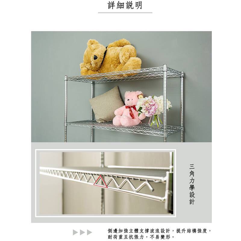 【Y HOUSE】90x60x210cm Heavy-duty four-layer iron rack Heavy-duty iron rack, , large