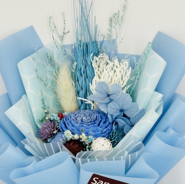 Dried flower bouquet, , large