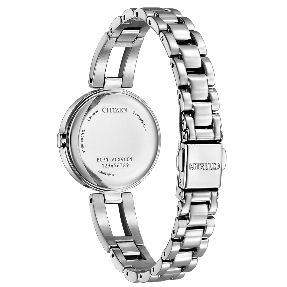 CITIZEN 星辰 夢幻蝴蝶光動能手鍊女錶-28mm EM0801-85N, , large