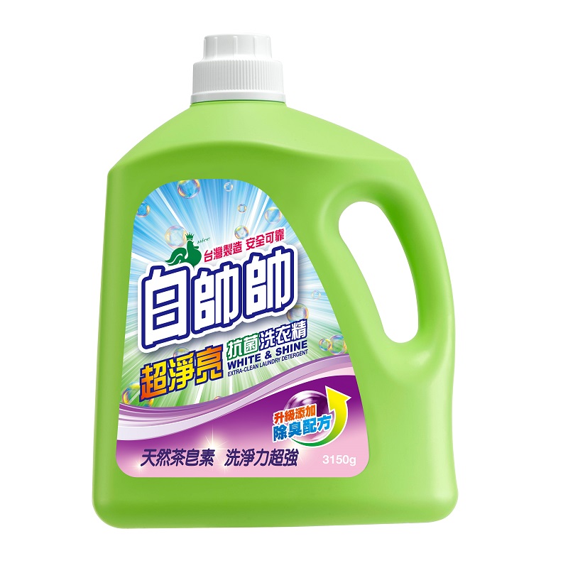 白帥帥超淨亮抗菌洗衣精, , large