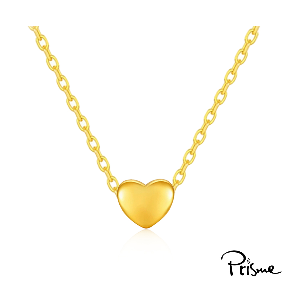 【Prisme Gold】黃金項鍊 愛心 鍊墜項鍊 (金重：約0.02錢±0.01), , large