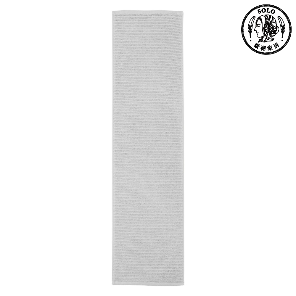 【SOLO歐洲家居】LCW Home 30x110cm  運動毛巾  健身房 戶外跑步 瑜珈 淺灰色 土耳其製 純棉 加長, , large