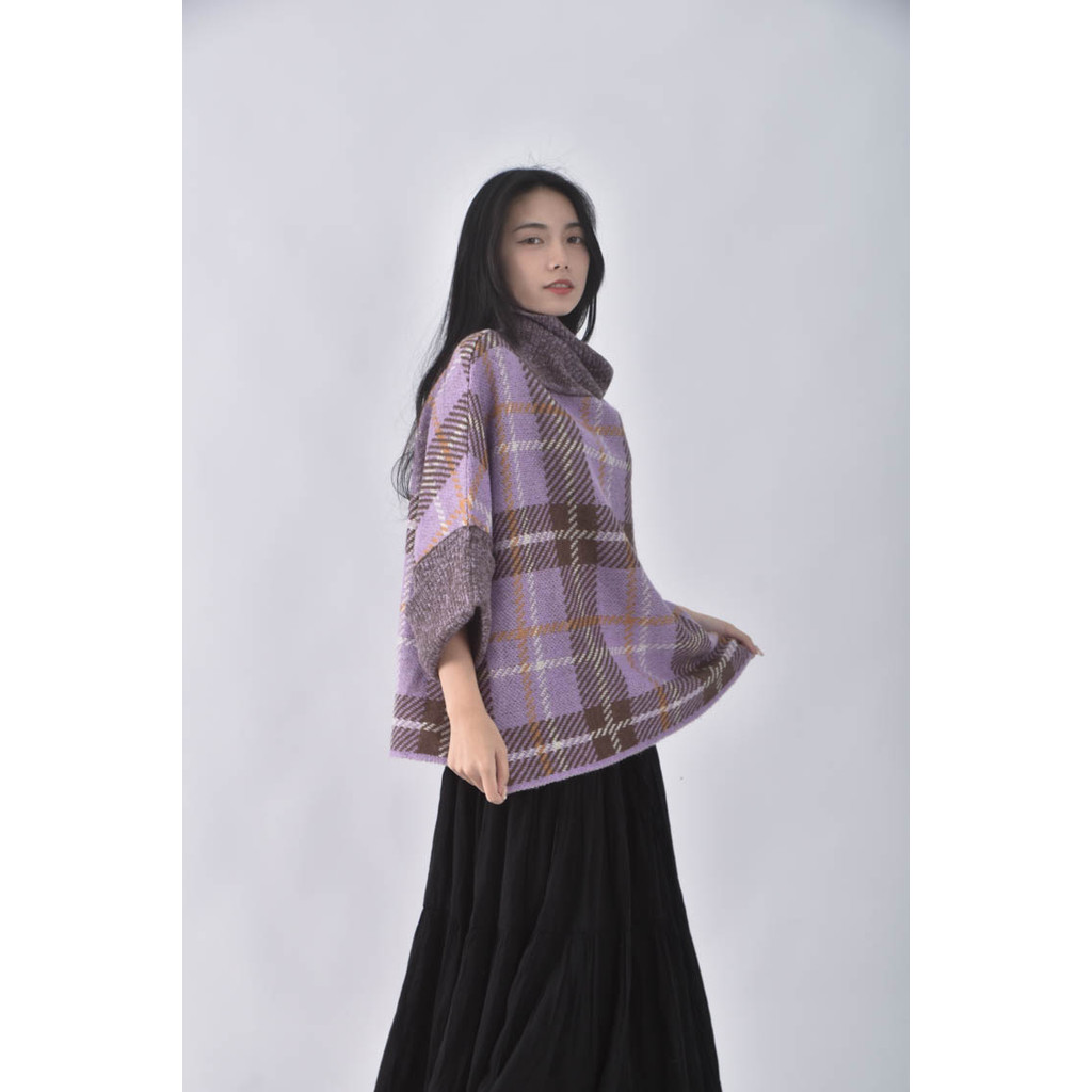 (2XL) vero moda高領紫色短袖上衣二手衣, , large
