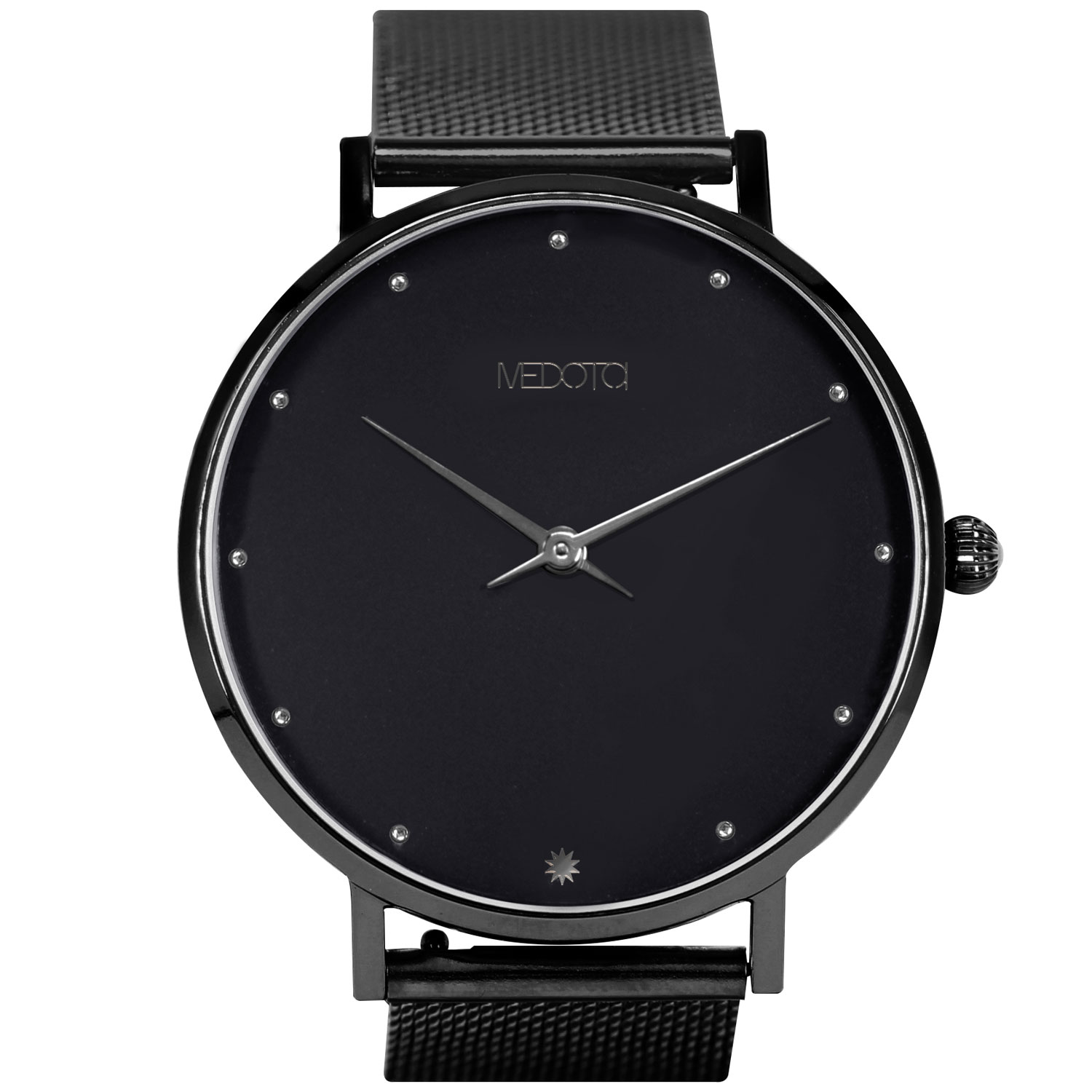 [MEDOTA] CHICA minimalist color collection ladies watch-Black / CH-9401, , large