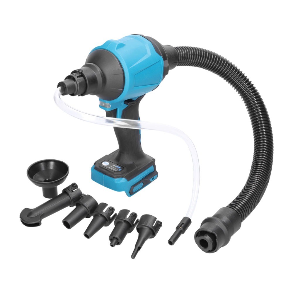 鋰電無刷吹塵槍+5節電池+1充, , large