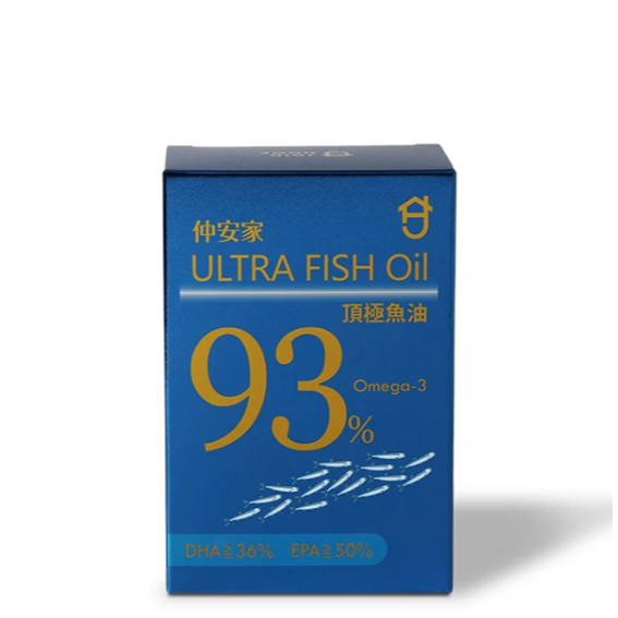 【促銷中】【仲安家】ULTRA FISH OIL 頂極魚油(60顆/盒), , large