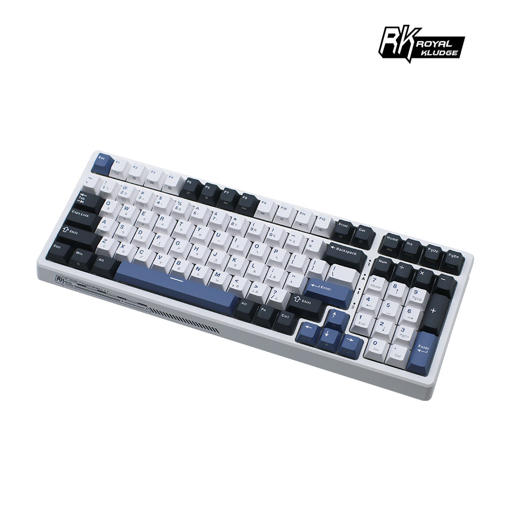 RK 100 key RGB Mechanical Keyboard ( Yellow switches ), , large