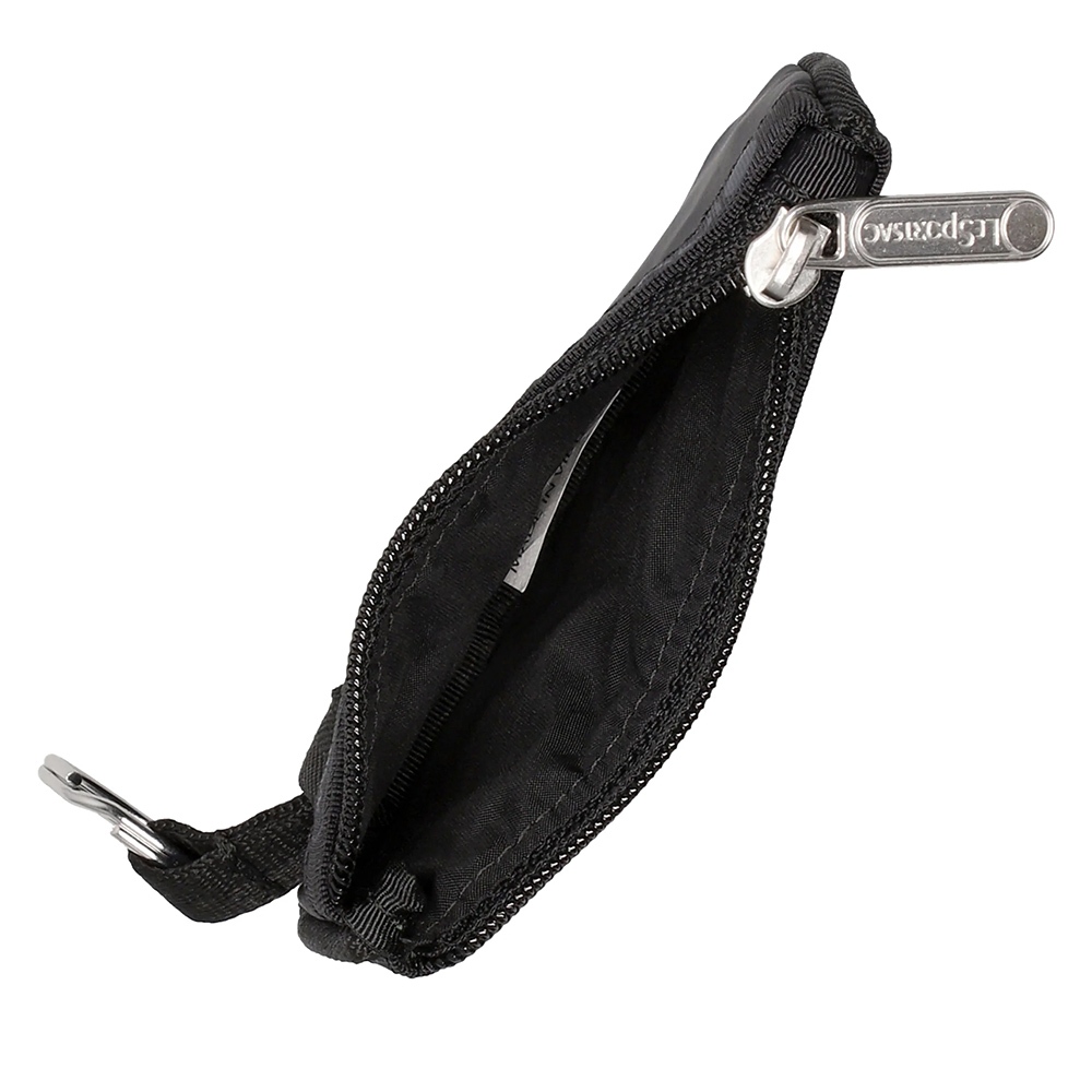 |快速出貨|Lesportsac Key Card Holder 極簡卡片零錢包 鑰匙包-酷黑, , large