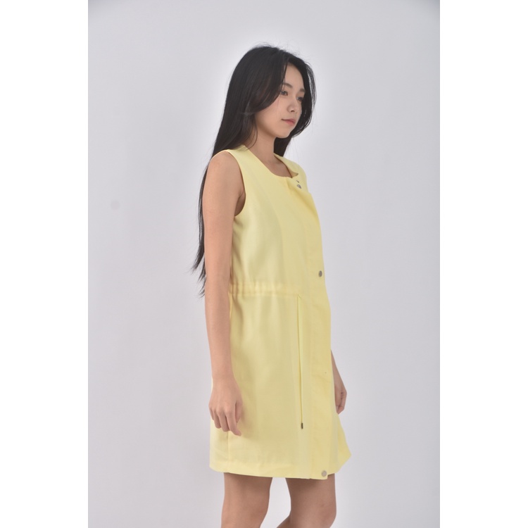 (S) 【依庭私服】lovelyurban質感無袖黃色外套二手衣, , large