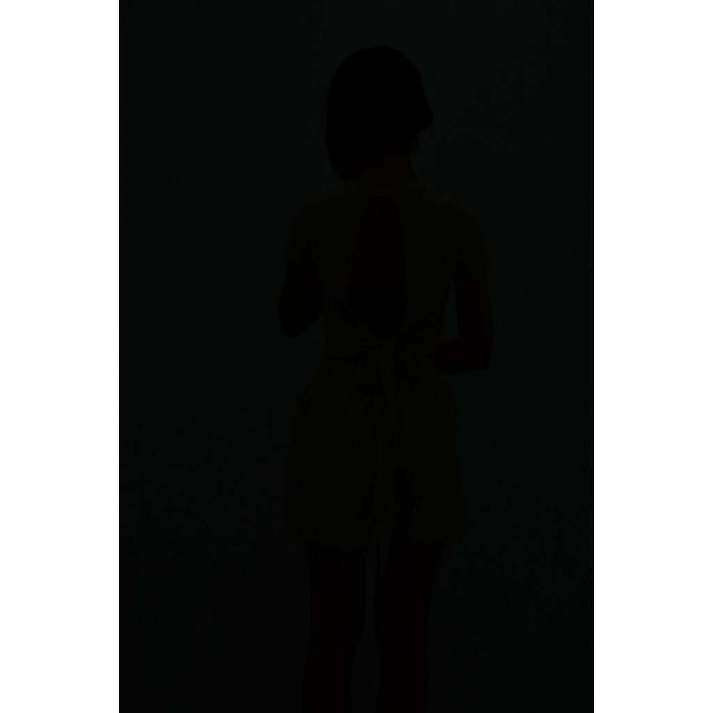 (S) 杏色短袖上衣二手衣, , large