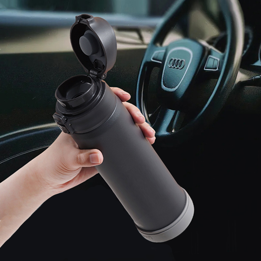 【日本孔雀Peacock】莫蘭迪316不鏽鋼 彈蓋直飲 保冷保溫杯550ML(防撞矽膠底座)-任選色, , large