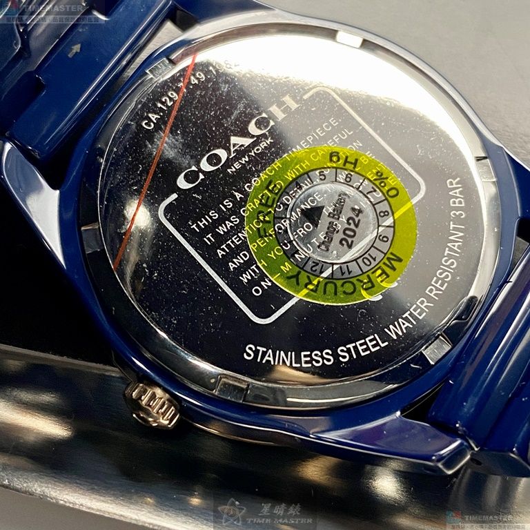 [TIMEMASTER] COACH watch, 38mm, CH00106, , large