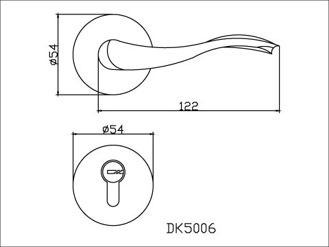 【協進五金】水平鎖+輔助鎖 砂鎳, , large
