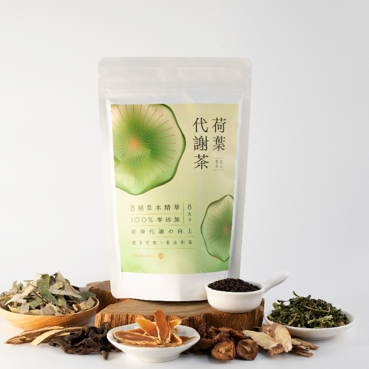 [日進生技]O卡桑荷葉代謝茶(袋裝) ｜ 促進新陳代謝 (5g×30包/袋), , large