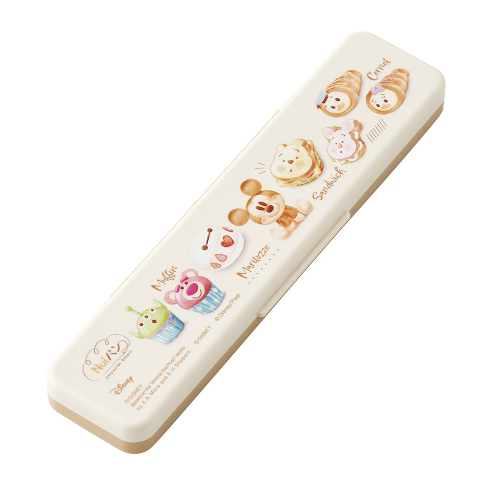 【百科良品】日本製 迪士尼 烘焙大集合 環保筷子+湯匙組 18CM(日本境內版), , large