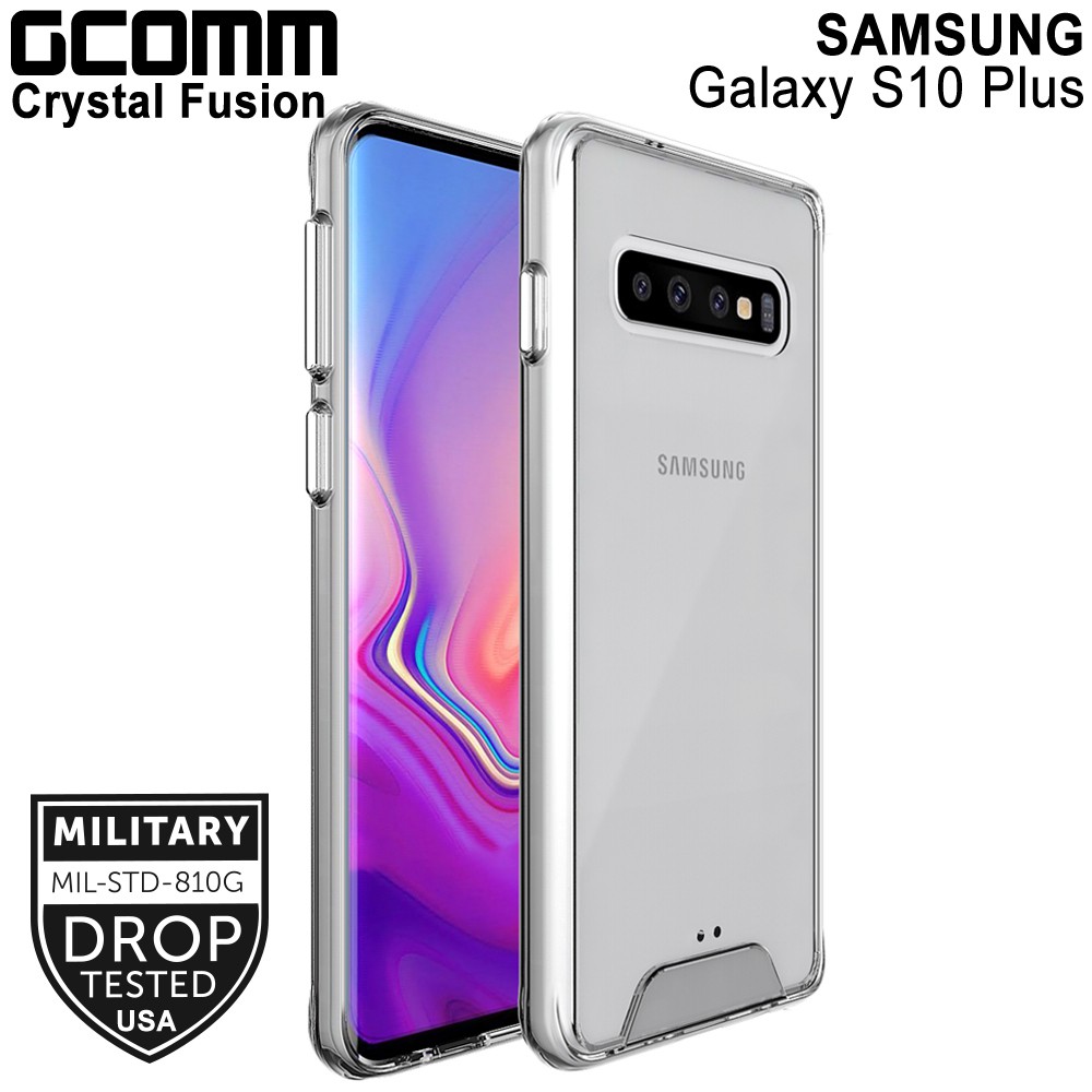 GCOMM Galaxy S10 Plus 晶透軍規防摔殼 Crystal Fusion, , large