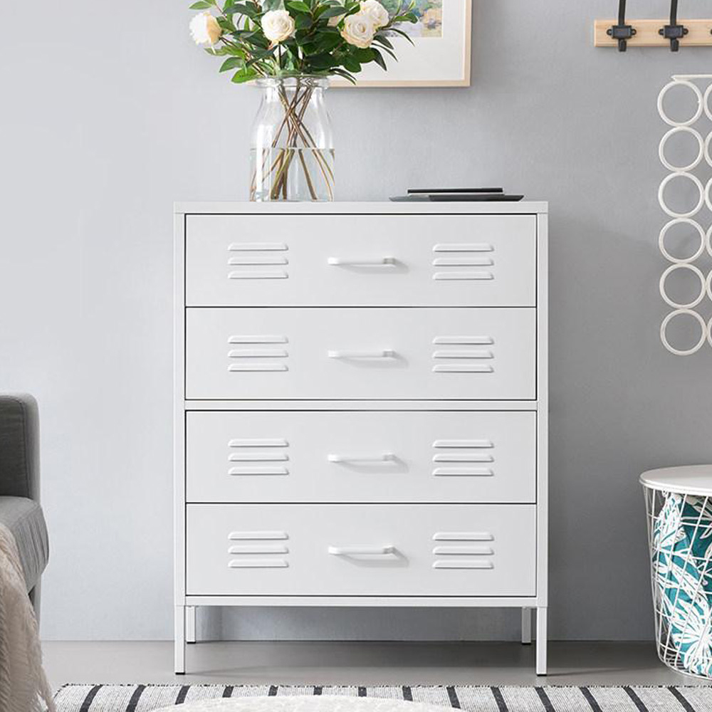 【AOTTO】簡約開門收納置物床頭櫃(AC-7002W), , large