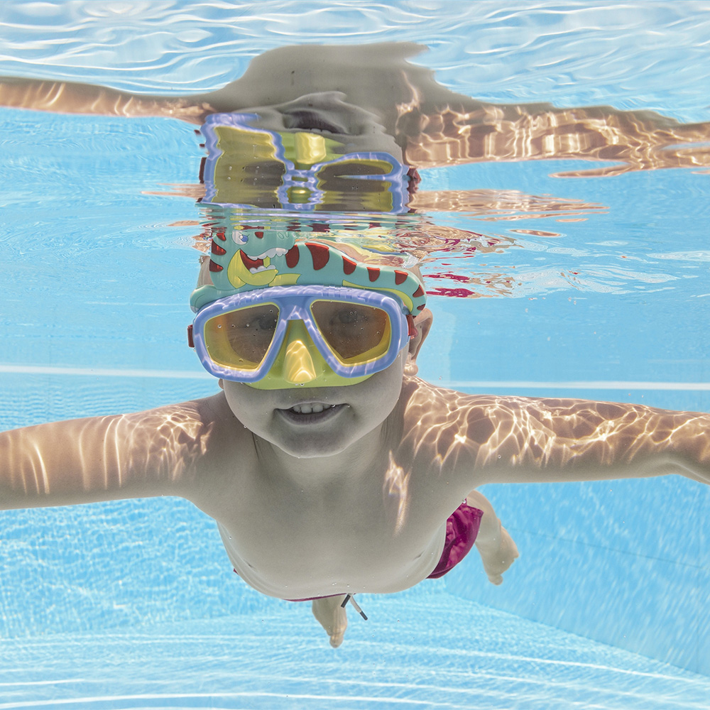 Bestway 森林之王兒童蛙鏡22064 款式隨機, , large