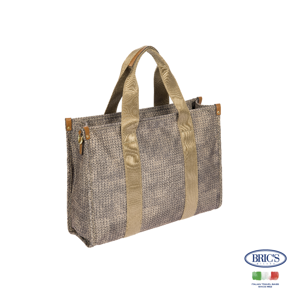 【Bric's】 X-collection 歌劇院托特包(S) BXG45854 - 混羊毛堅果色, , large