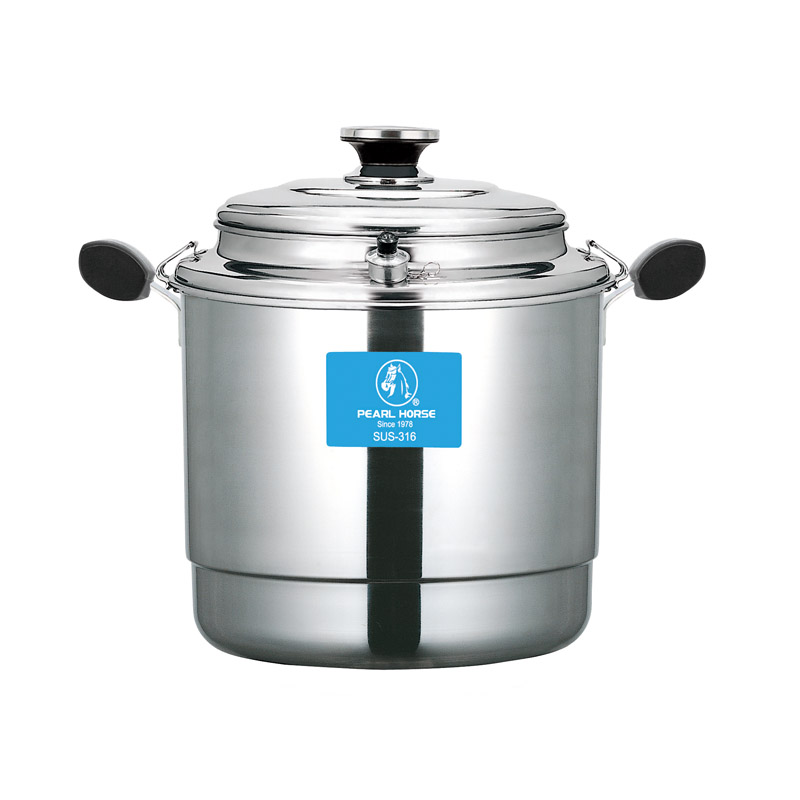 PEARL HORSE SUS316# Super Thick Casting Pot – 32cm – TA-S-03-32, , large