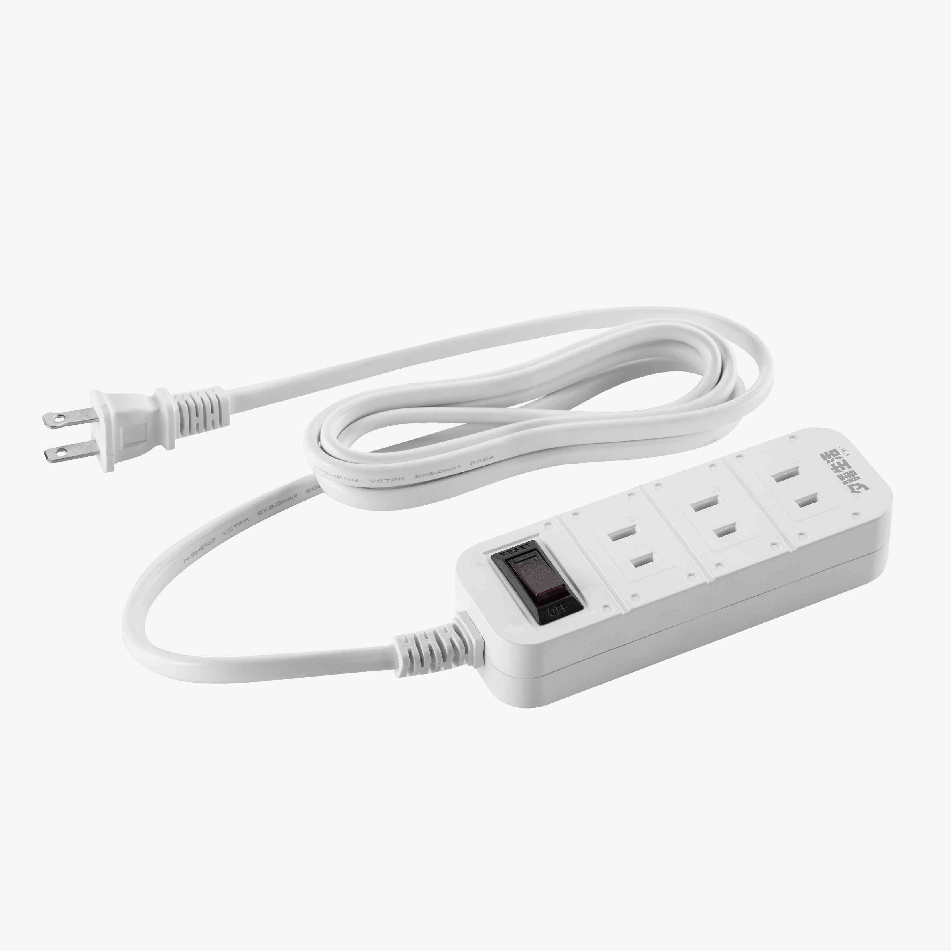 S-Life 2P Extension Cord(Length:270cm), , large