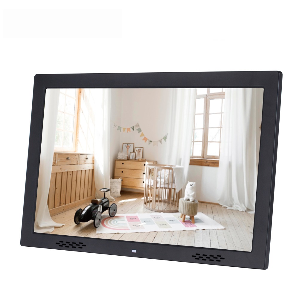 [E-KIT Technology lnc.]ekit FR19 19-inch black digital photo frame with front and rear speakers, , large