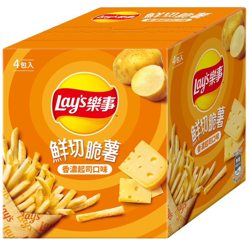 Lays Fries Cheese, , large