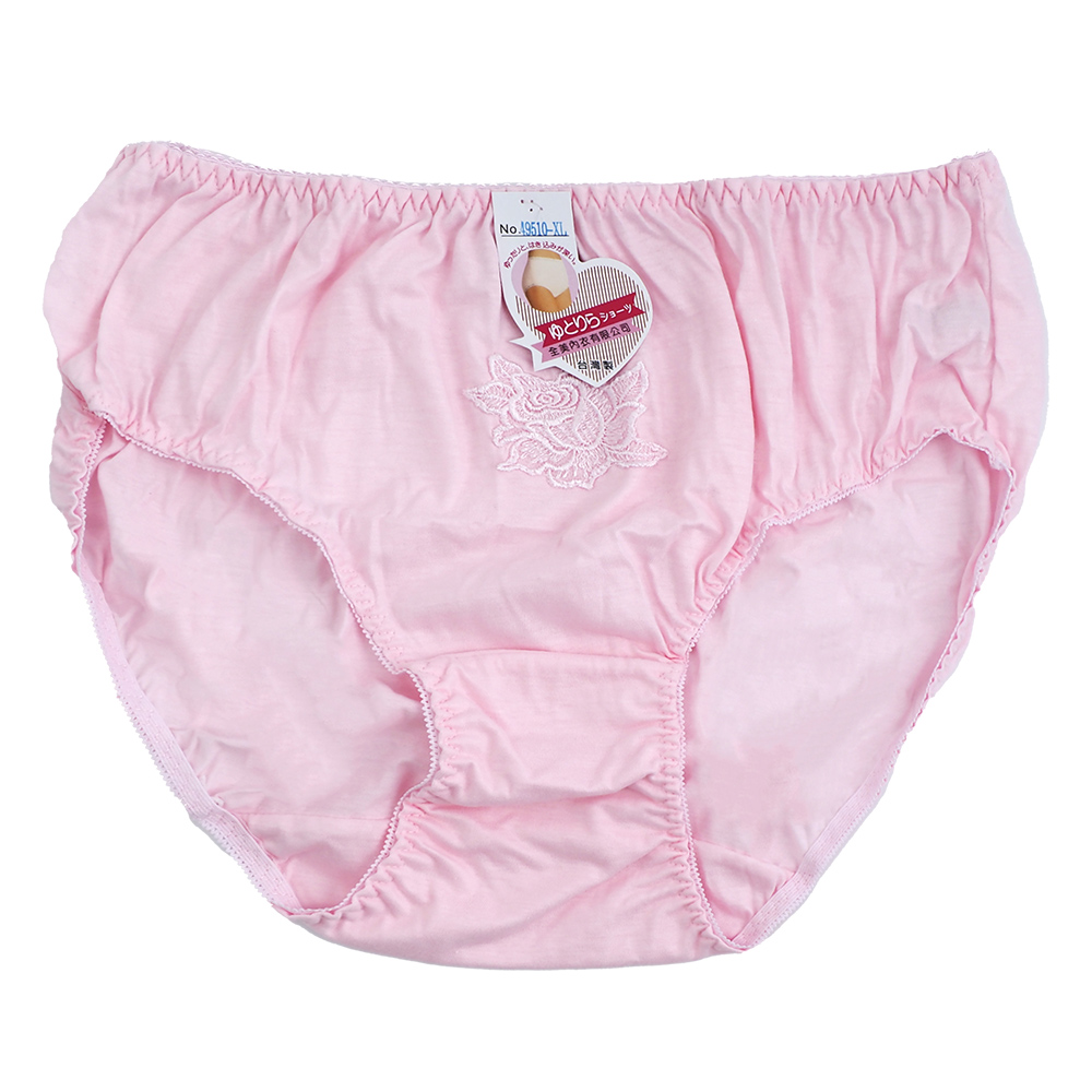 大尺寸前片花朵女內褲-49510-XL-12件, , large