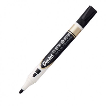 【 Pentel 飛龍 】細字白板筆 圓頭 1.5mm /支 MW851  -  多款可選, , large