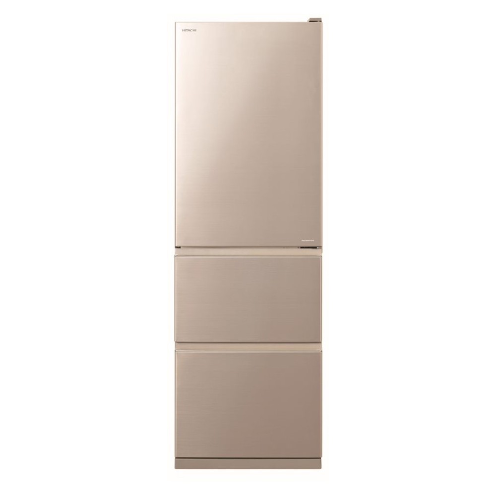 HITACHI 394L Inverter 3-Door Refrigerator RV41C Stardust Gray BBK / Stardust Gold CNX, , large