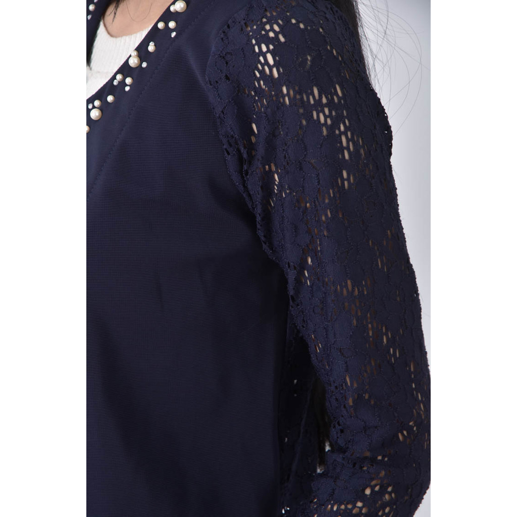 (S) eyescream珍珠藍色外套二手衣, , large