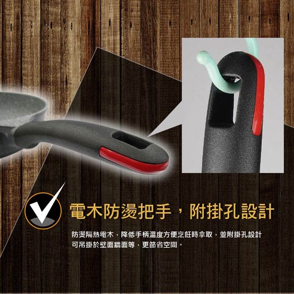 PERFECT 理想牌 極緻鑄造不沾平底鍋平煎鍋IH無蓋附蓋 33cm無蓋（拆把手可超商）-Leidea樂德兒, , large