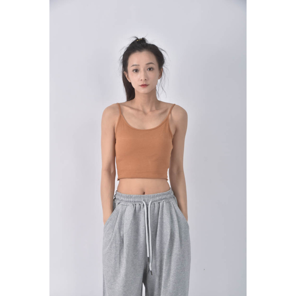 (XS（含）以下) net短版棕色上衣二手衣, , large