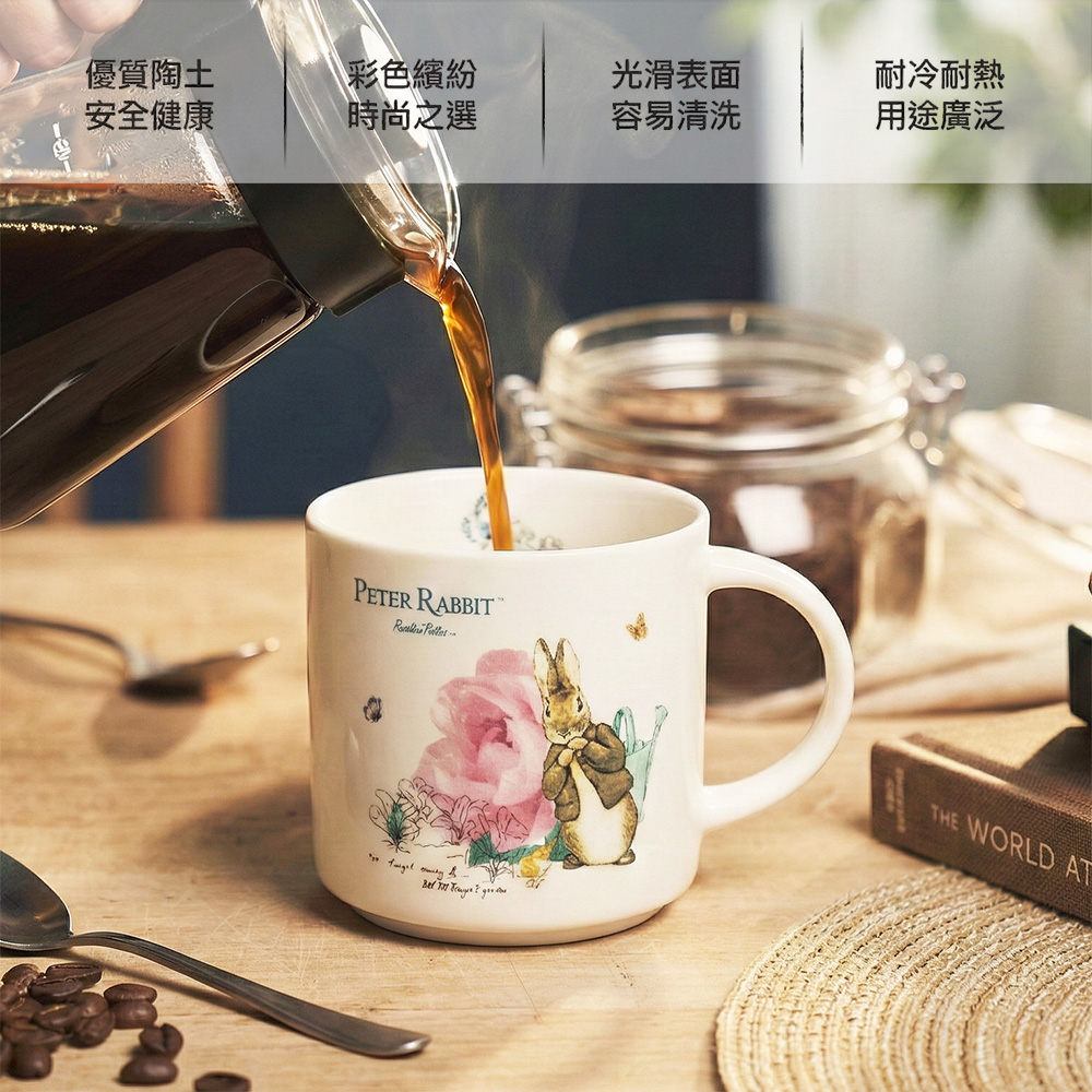 【世豐】Peter Rabbit 比得兔 馬克杯- 月光白, , large