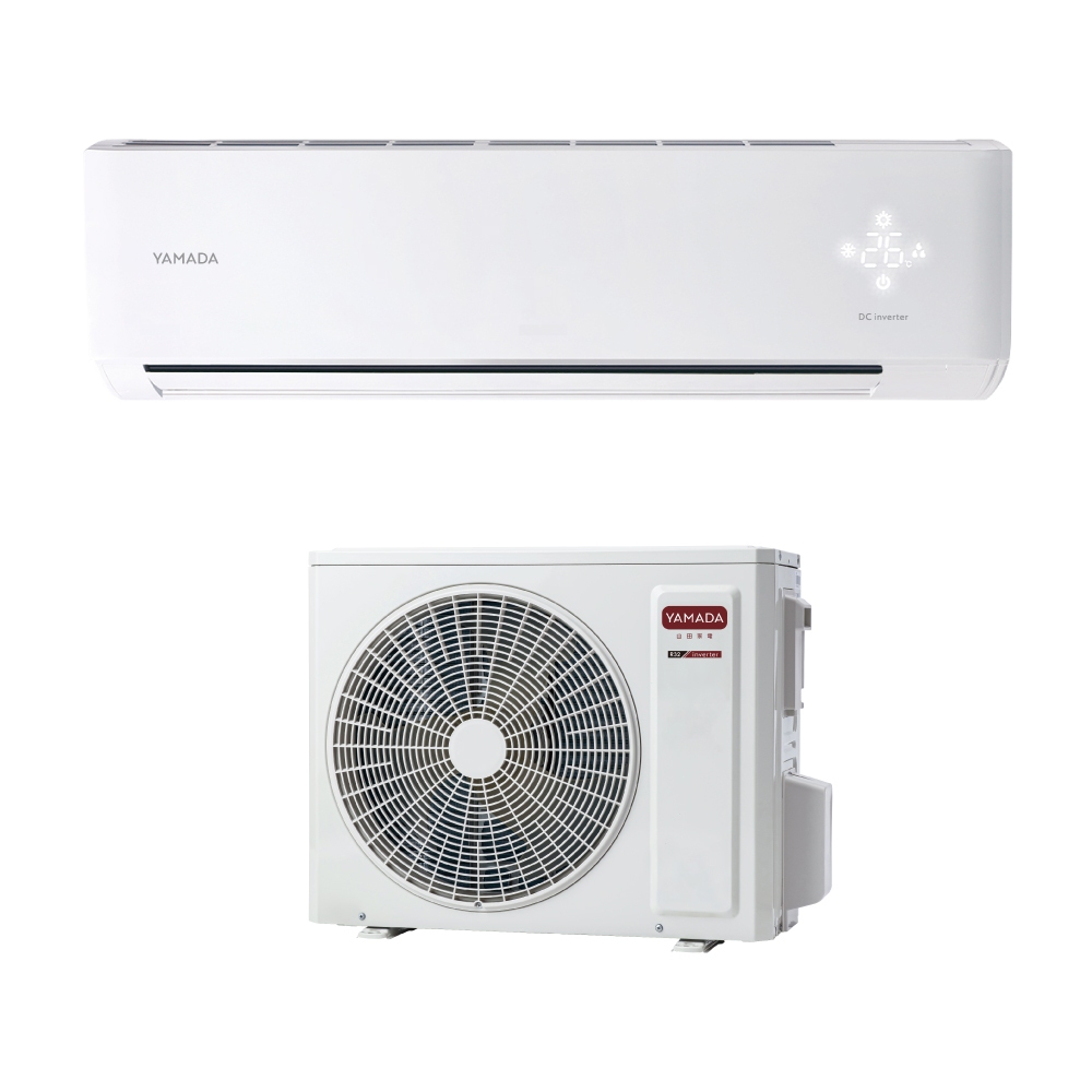 YAMADA 15-23 Pings Inverter Cooling & Heating Split Air Conditioner YDS-FN112RH/YDC-FN112RH, , large