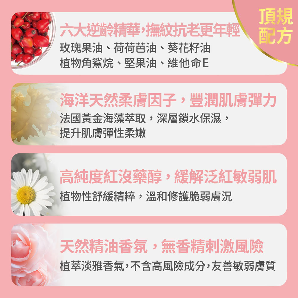 【FJ豐傑生醫】玫瑰瞬效活膚膠囊-60顆/袋(緊緻肌膚ｘ啟動青春能量), , large