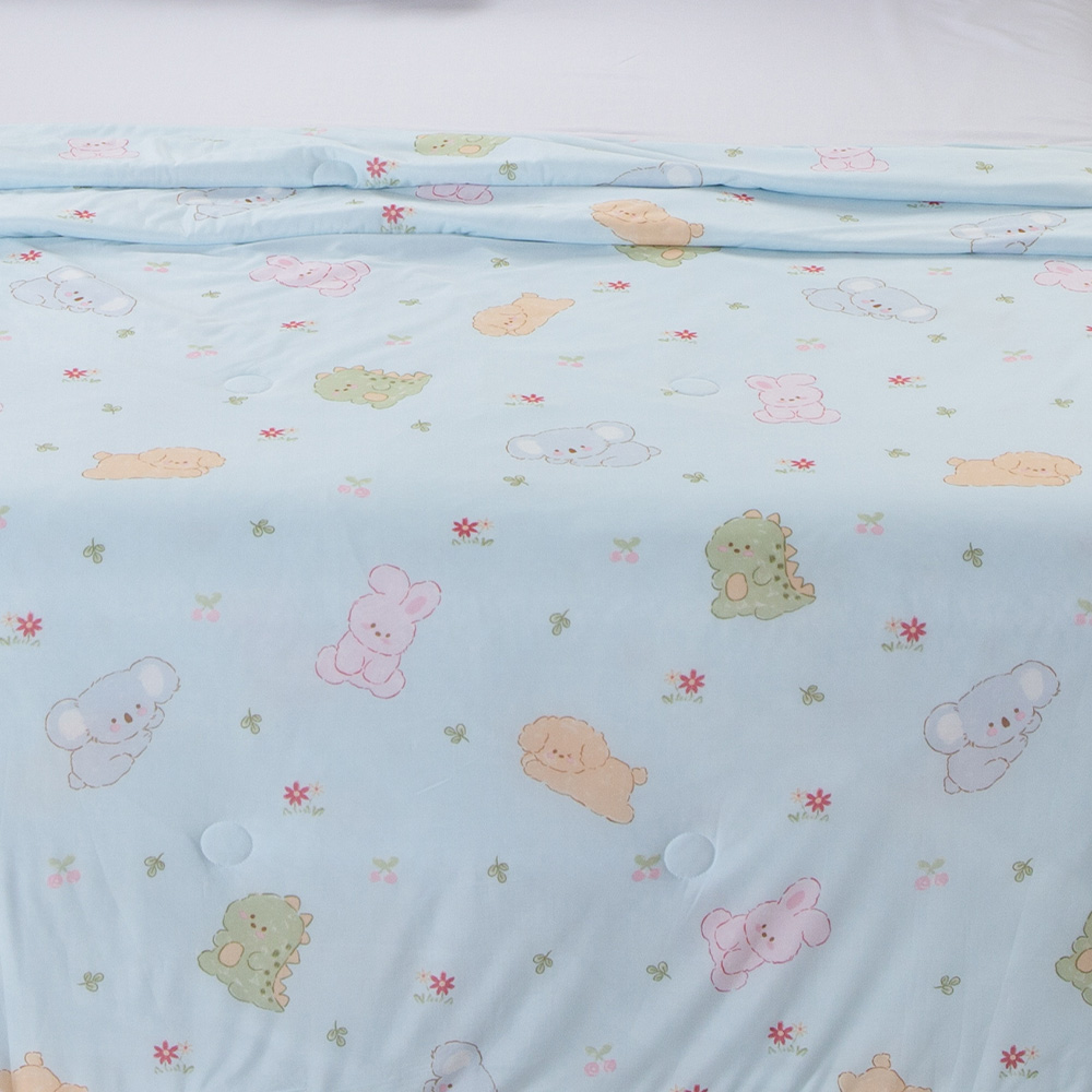【FOCA】Fantasy Paradise | Cool Antibacterial Silver Ion Anti-Stumbling Cooling Yarn Ice Cream Quilt/Four Seasons Quilt 150x200cm, , large